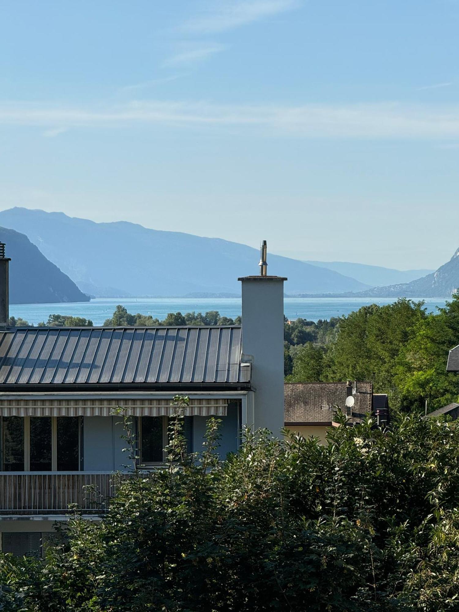 Magnifique Appartement Vue Lac - 5 Personnes Voglans Eksteriør billede